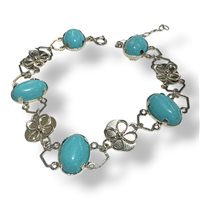 Pulsera Mandile 1922 Mujer Pietre e perle in Plata Pasta di turchese 2MBRT2